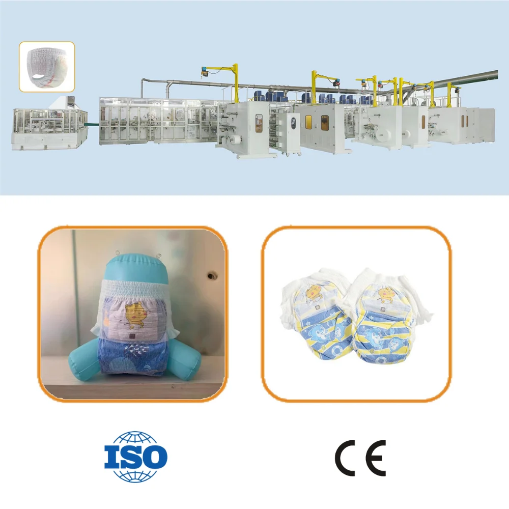 Full Automatic Pull-up Baby Diaper Machine