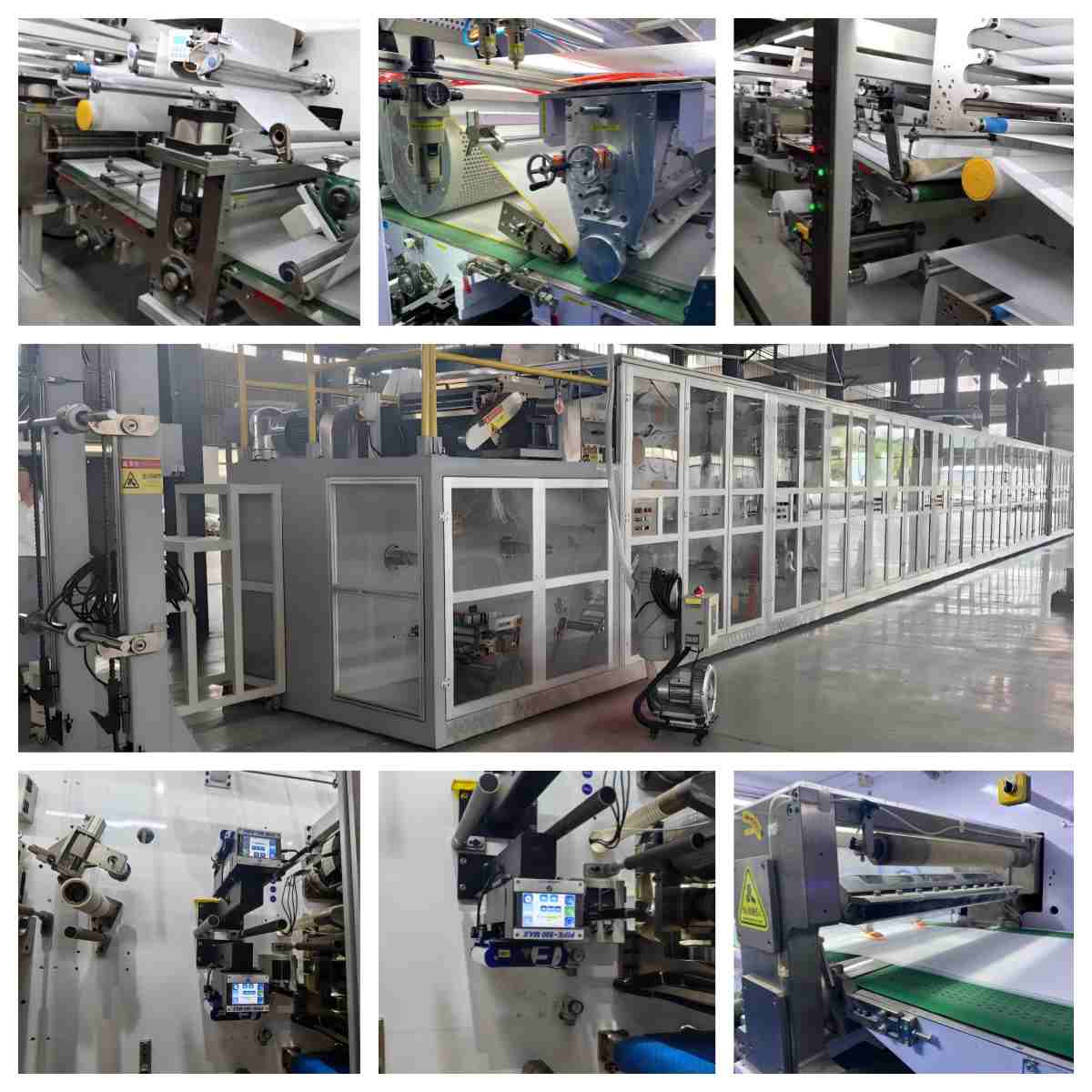 Full servo Disposable Mattress making machine factory view