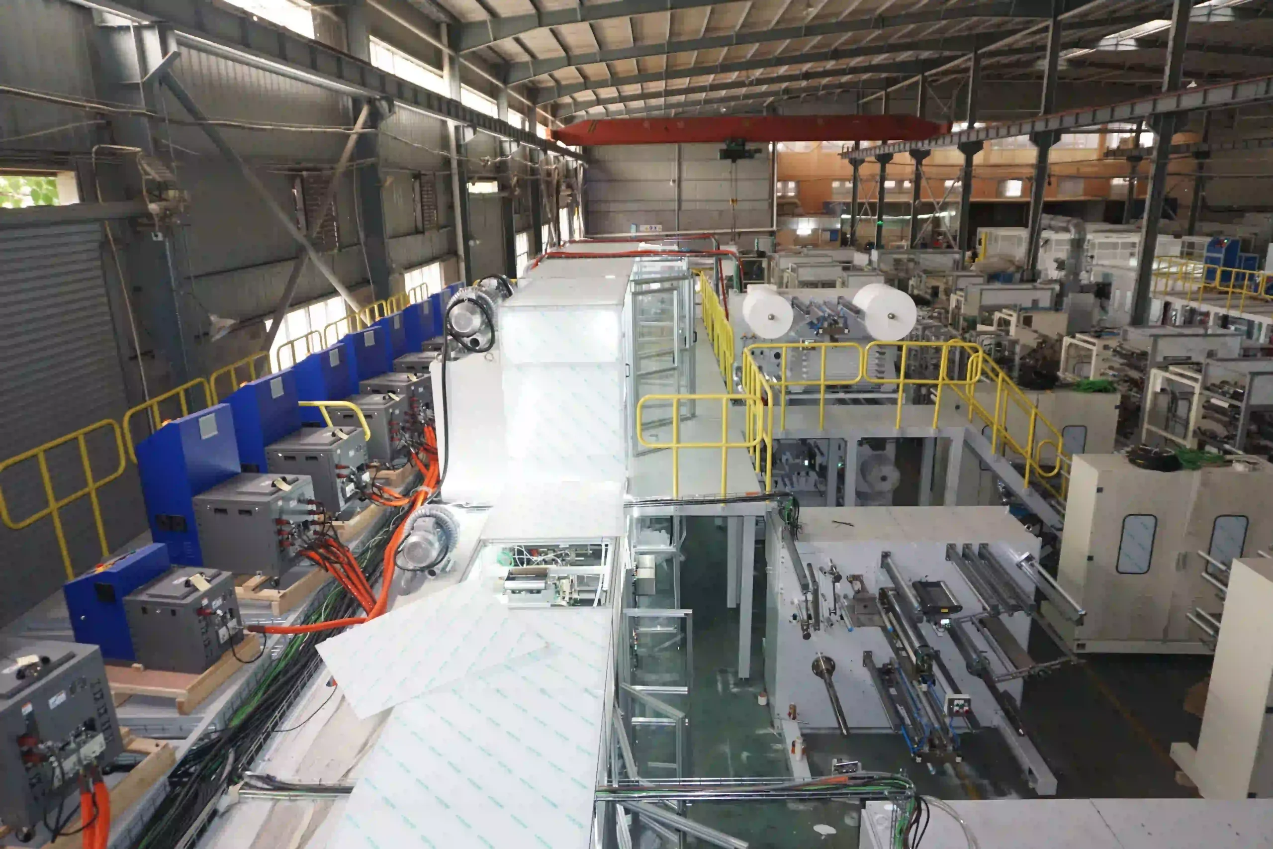 Full servo baby diaper making machine