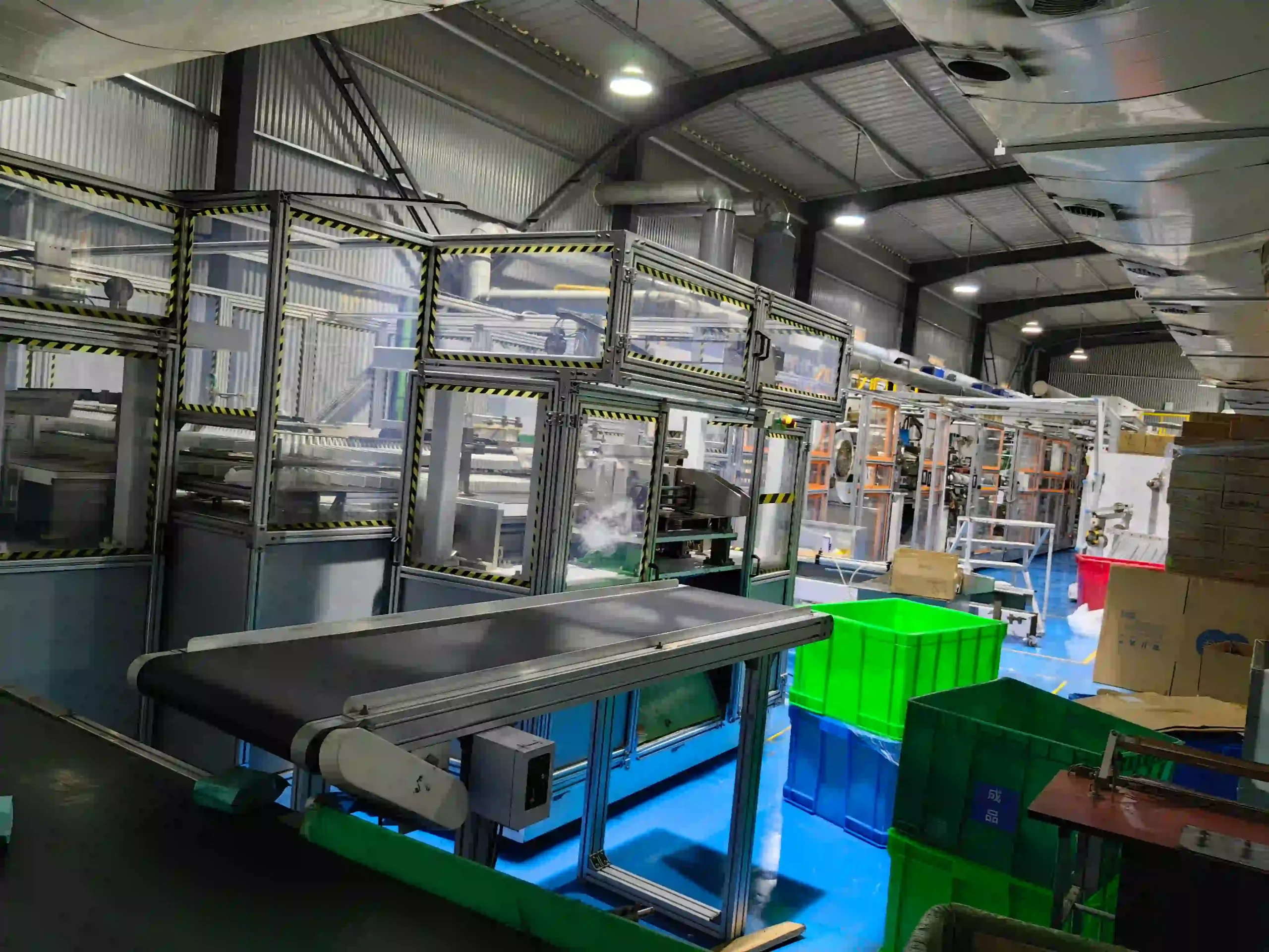Full servo pet diaper machine factory