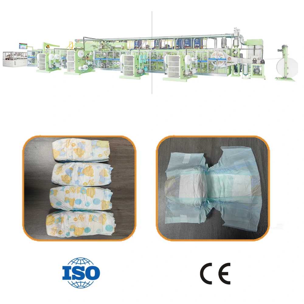 Middle East Market I Shape Baby Diaper Machine