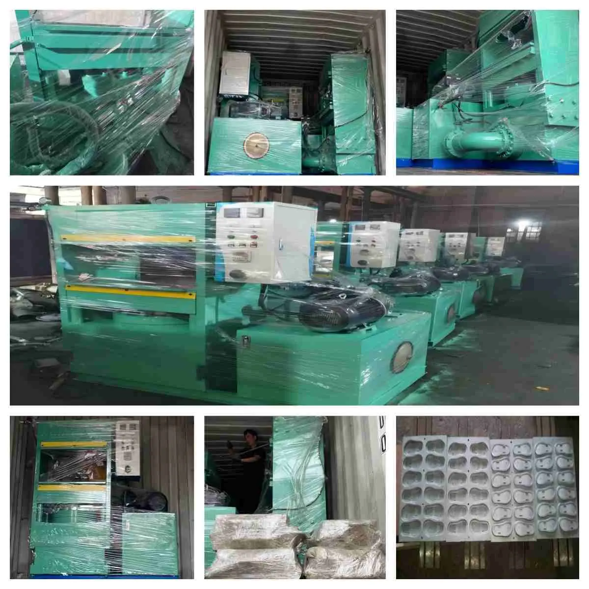 One color EVA foaming machine for sale factory view
