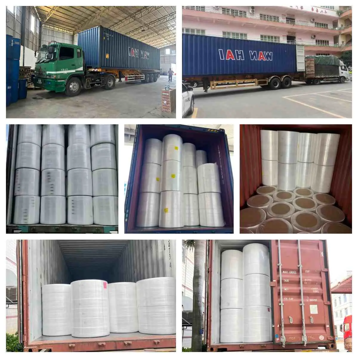 Untreated Fluff Pulp For Baby Diapers making shiping
