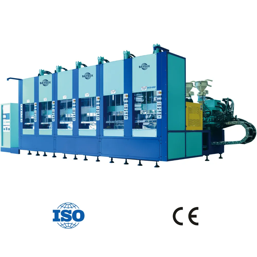 Station EVA Shoes Injection Machine