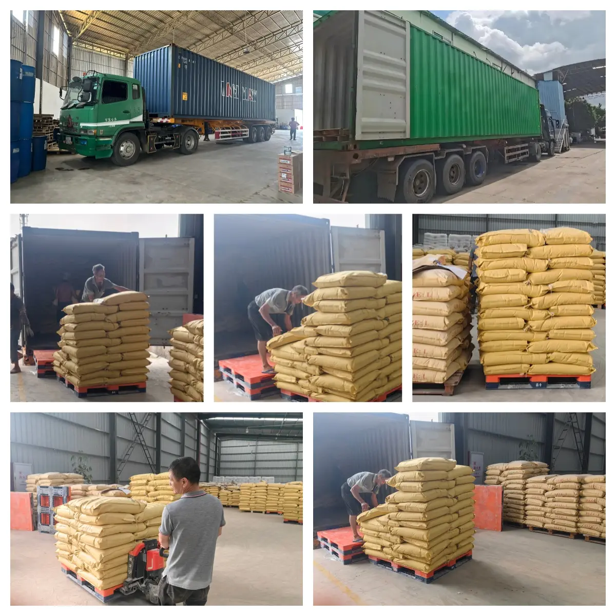 EVA raw material shiping